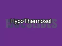 HypoThermosol