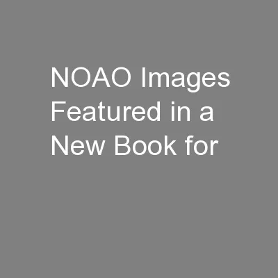 NOAO Images Featured in a New Book for