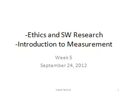 -Ethics and SW Research