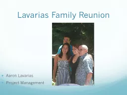 Lavarias Family Reunion