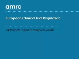 European Clinical Trial Regulation 
