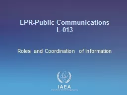EPR-Public Communications
