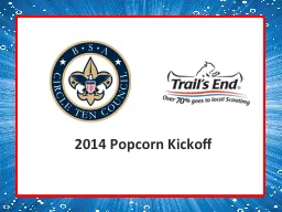 2014 Popcorn Kickoff