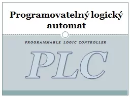 PLC Programmable