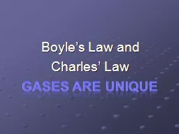 Boyle’s Law and
