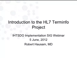 Introduction to the HL7