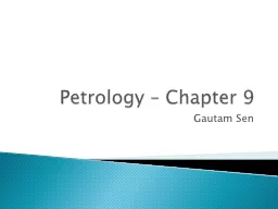 Petrology – Chapter 9