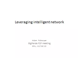 Leveraging intelligent network
