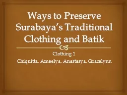 Ways to Preserve Surabaya’s