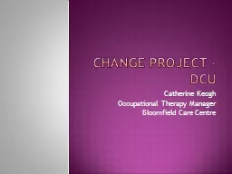Change Project - DCU