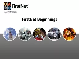FirstNet Beginnings