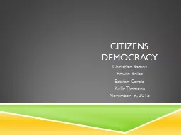 Citizens democracy