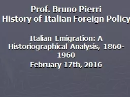 Prof. Bruno Pierri
