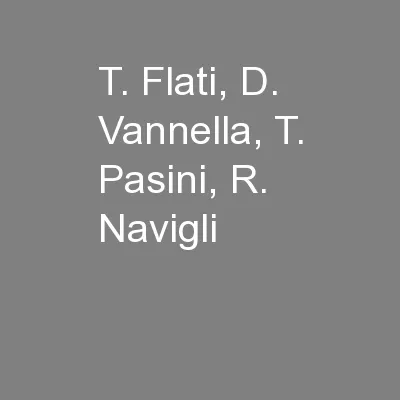 T. Flati, D. Vannella, T. Pasini, R. Navigli