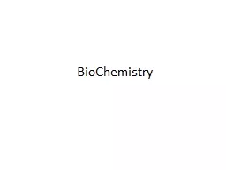BioChemistry