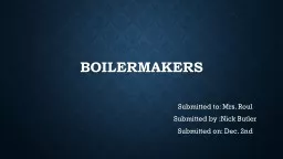 Boilermakers