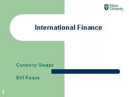 Currency Swaps