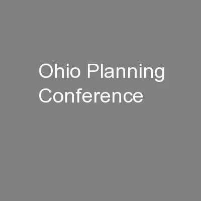 Ohio Planning Conference