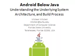 Android Below Java