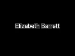 Elizabeth Barrett