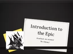 Introduction to the Epic