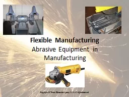 Flexible Manufacturing