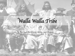 Walla Walla Tribe