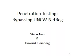 Penetration Testing: