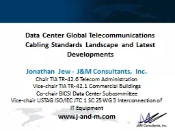 Data Center Global Telecommunications Cabling Standards Lan