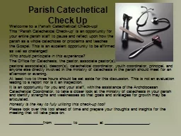 Parish Catechetical