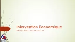 Intervention Economique