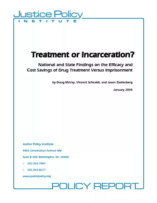 Treatment or Incarceration?