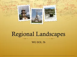 Regional Landscapes