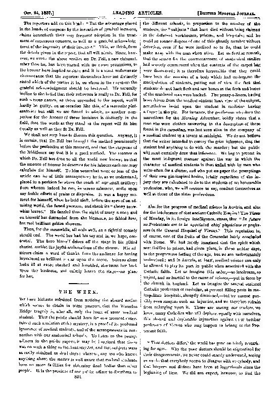 OCT.24,1867.]LEADINGARTICLES.[BRITISHMEDICALJOURNAL.Thereportersaddont