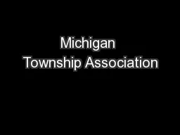 Michigan Township Association