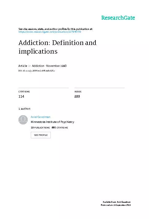 Journal of Addiction