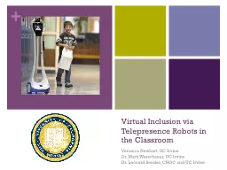 Virtual Inclusion via Telepresence Robots in the Classroom