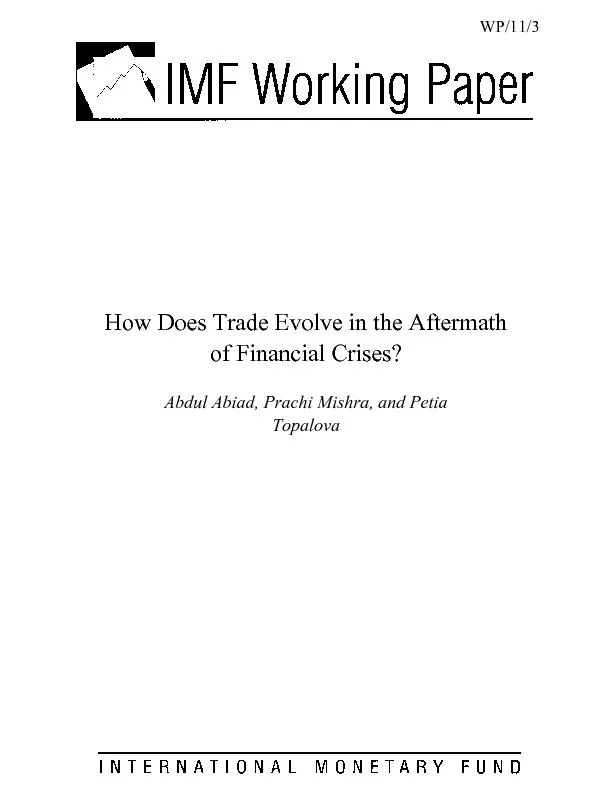 How Does Trade Evolve in the Aftermath of Financial Crises?   Abdul Ab