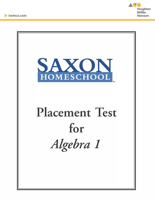 lacement Test