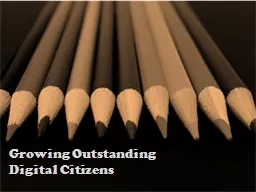 Growing Outstanding Digital Citizens