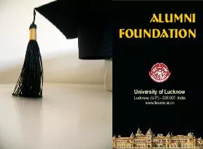 University of Lucknow Lucknow  U