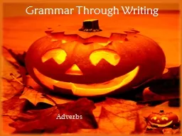 Grammar Through Writing