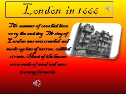 London in 1666