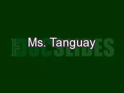 Ms. Tanguay