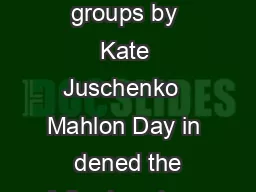 Lecture  Elementary amenable groups by Kate Juschenko  Mahlon Day in  dened the following