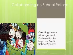 Collaborating on School Reform