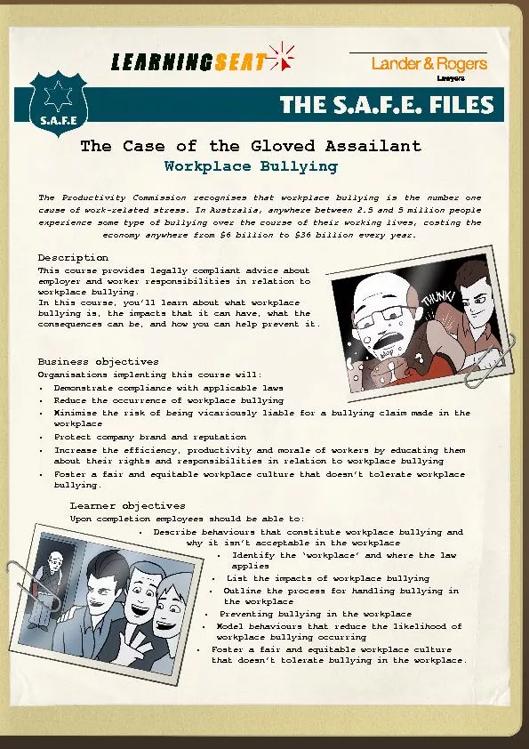 The Case of the Gloved Assailant