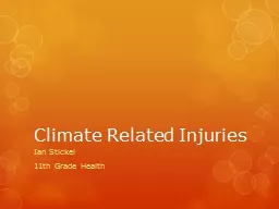 Climate Related Injuries