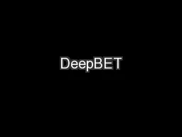 DeepBET