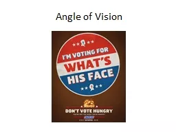 Angle of Vision